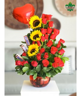 VICTORIA+3 BARRAS DE CHOCOLATES+GLOBO PEQ. VICTORIA+3 BARRAS DE CHOCOLATES+GLOBO PEQ.